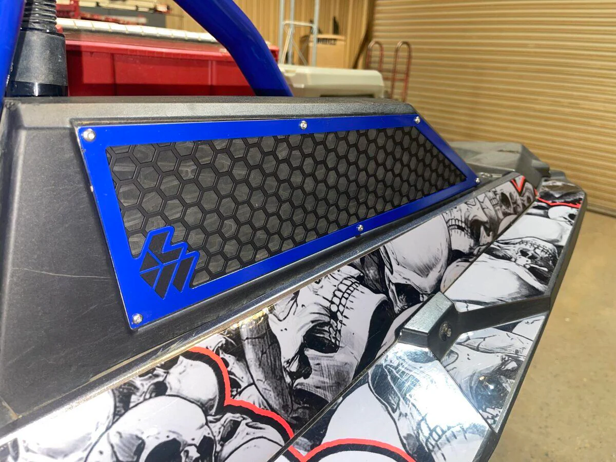 L&W Fab Polaris RZR Turbo/Turbo S Side Vent Covers - Image 3