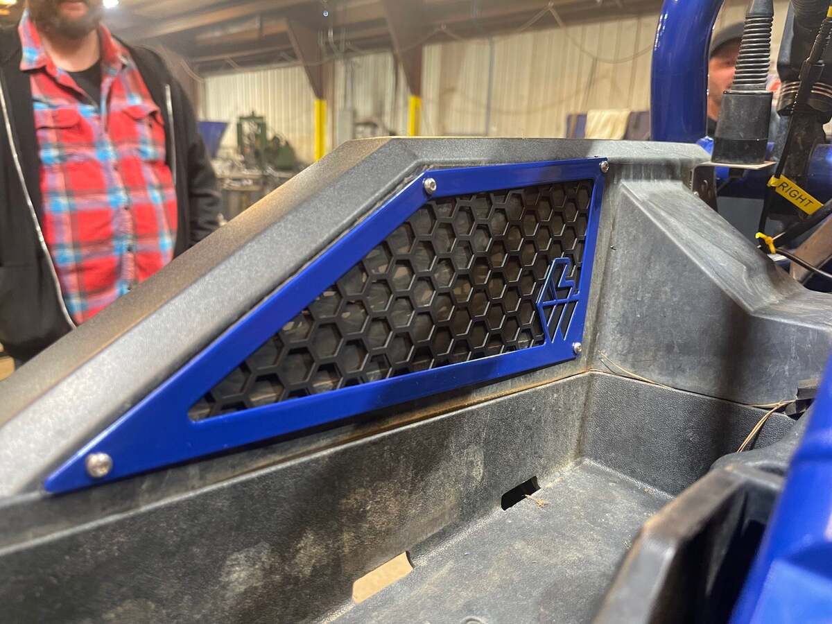 L&W Fab Polaris RZR Turbo/Turbo S Side Vent Covers - Image 9