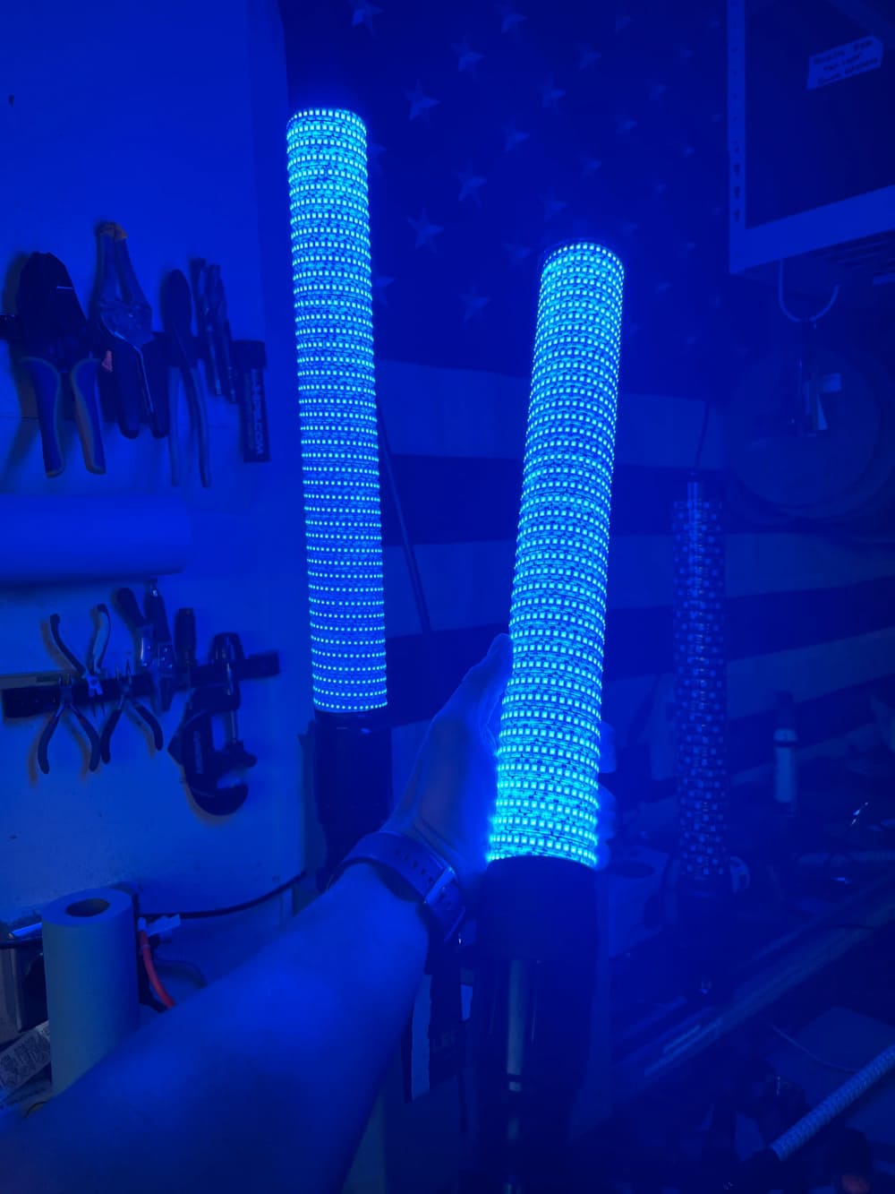 M Whips Color Changing Donkey Whip - Pair - Image 4