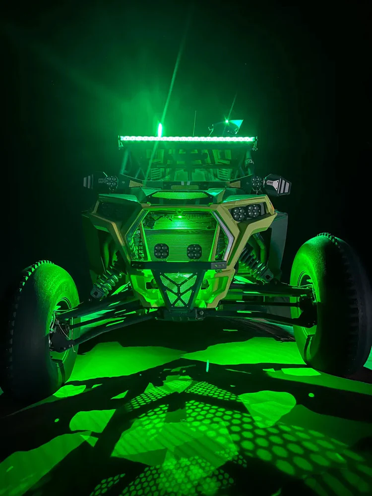 M Whips Color Changing RGB LED Whip & Rock Combo Kit - Image 9