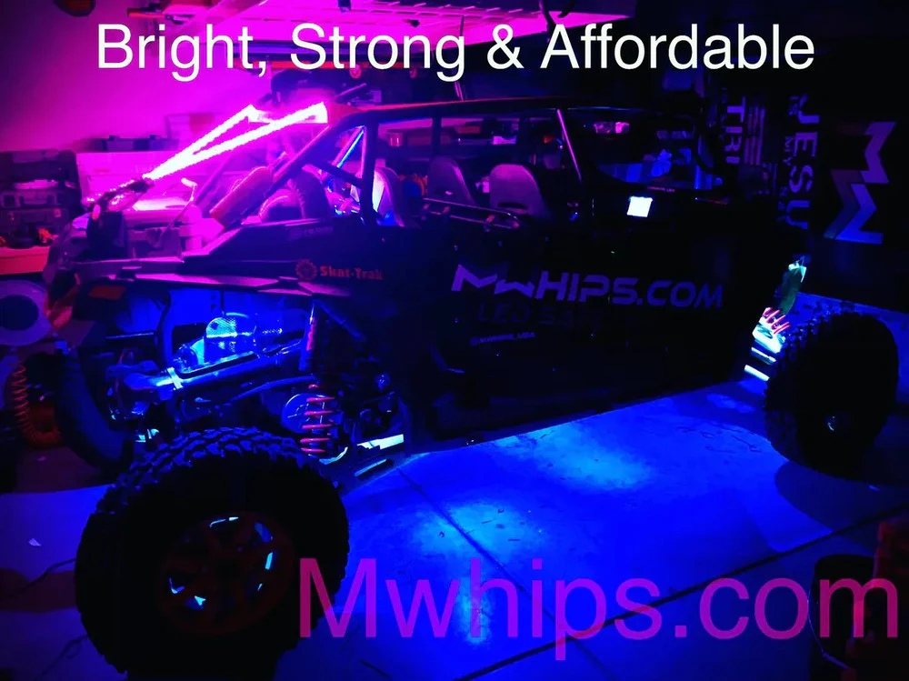 M Whips T2 Bluetooth RGB Rock Kit - 6 Pods - Image 4