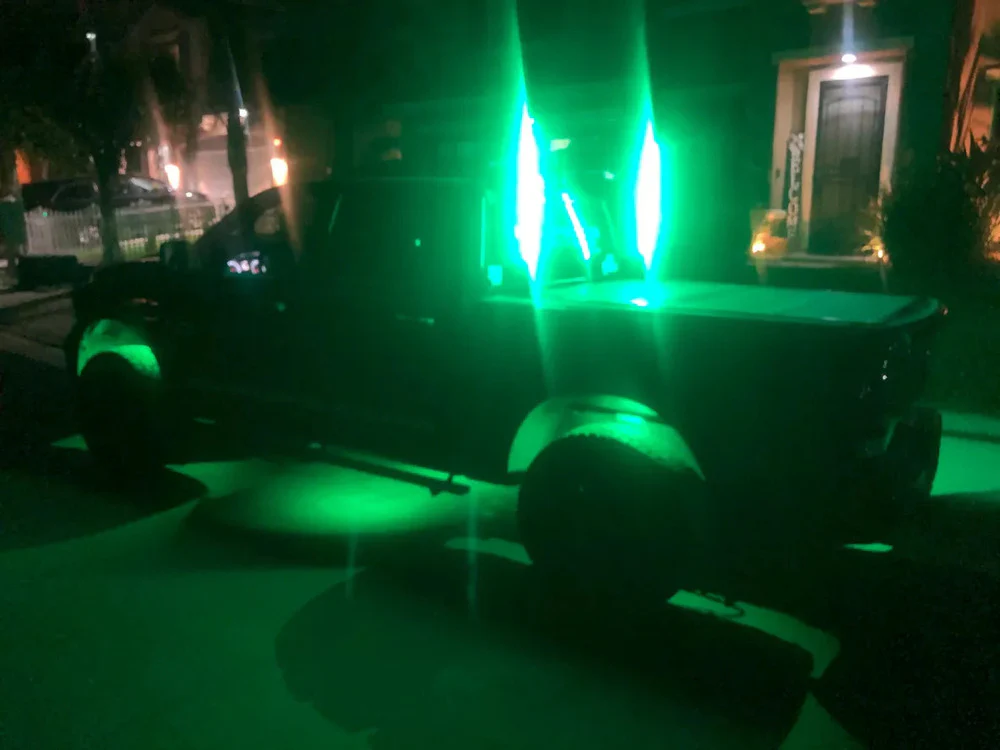 M Whips T2 Bluetooth RGB Rock Kit - 6 Pods - Image 9