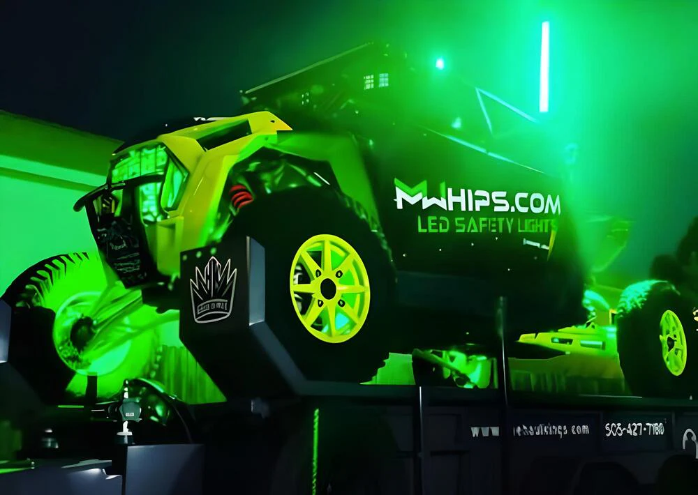 M Whips T2 Bluetooth RGB Rock Kit - 8 Pods - Image 2