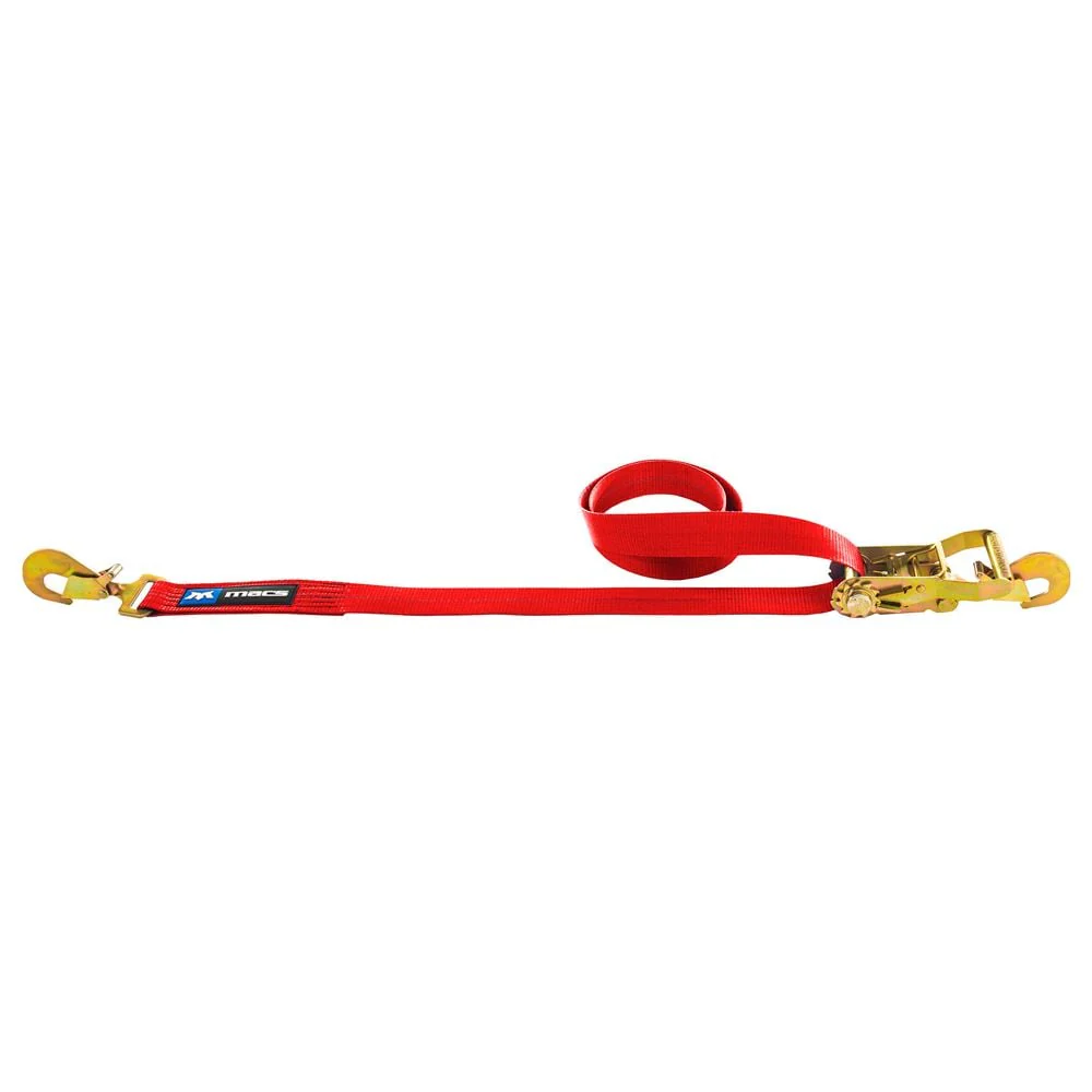 Mac's Tie Downs 2" Ratchet cwith Twisted Snap Hooks, Direct Hook - Image 6