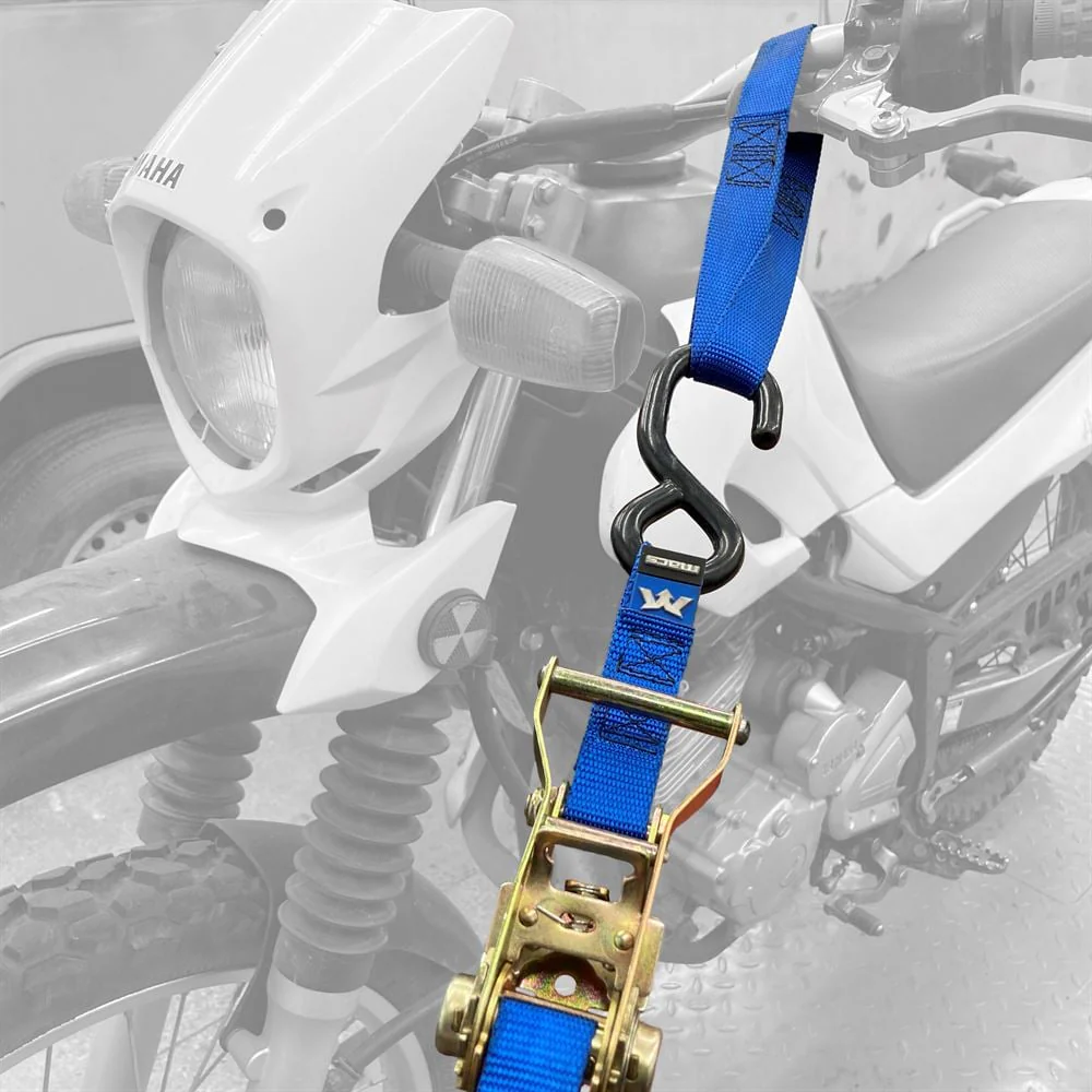 Mac's Tie Downs 1" ATV Motorcycle Ratchet Utility Pack with S-Hook - Image 2