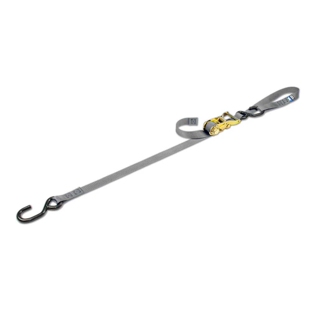Mac's Tie Downs 1" Motorcycle Ratchet Tie-Down Strap with Integrated Soft Loop S-Hook - Image 9