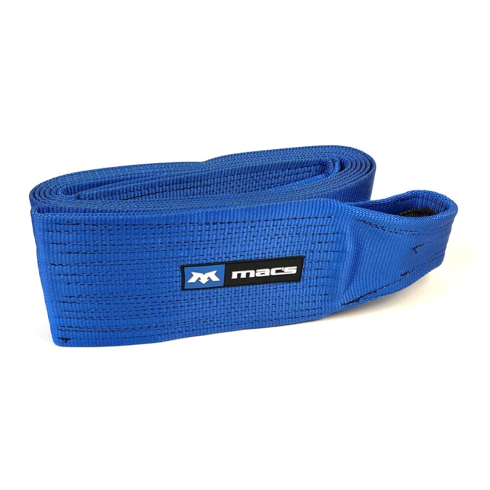 Mac's Tie Downs 17,000 lb Recovery Strap - Blue - Image 3