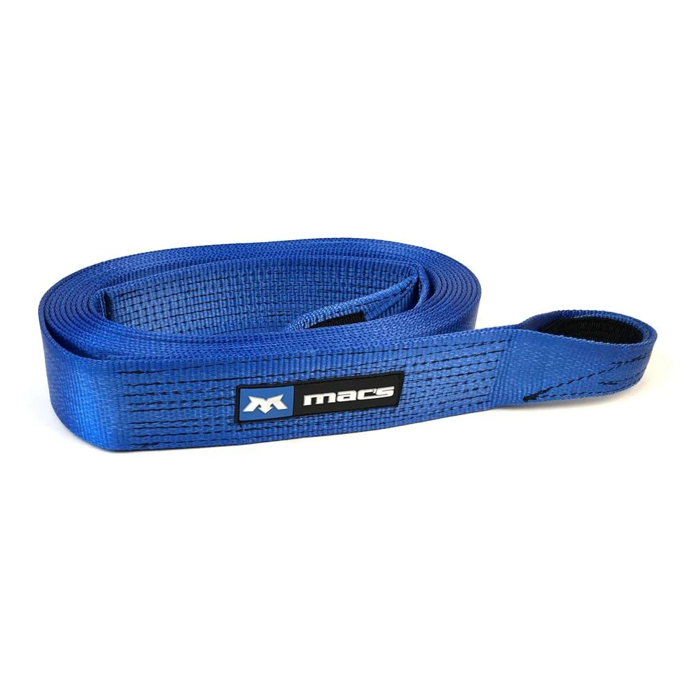 Mac's Tie Downs 17,000 lb Recovery Strap - Blue - Image 5