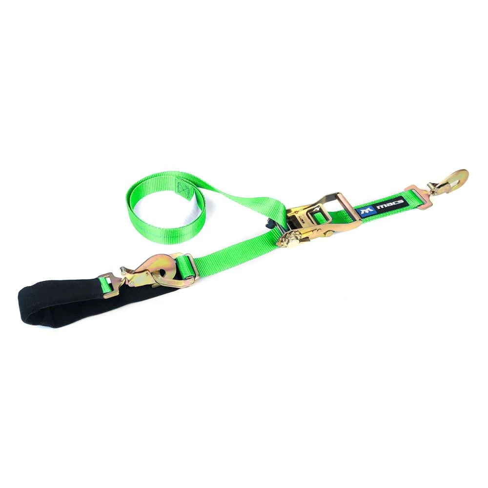 Mac's Tie Downs 2" Combination Axle Strap with Sewn Fixed End - Image 4