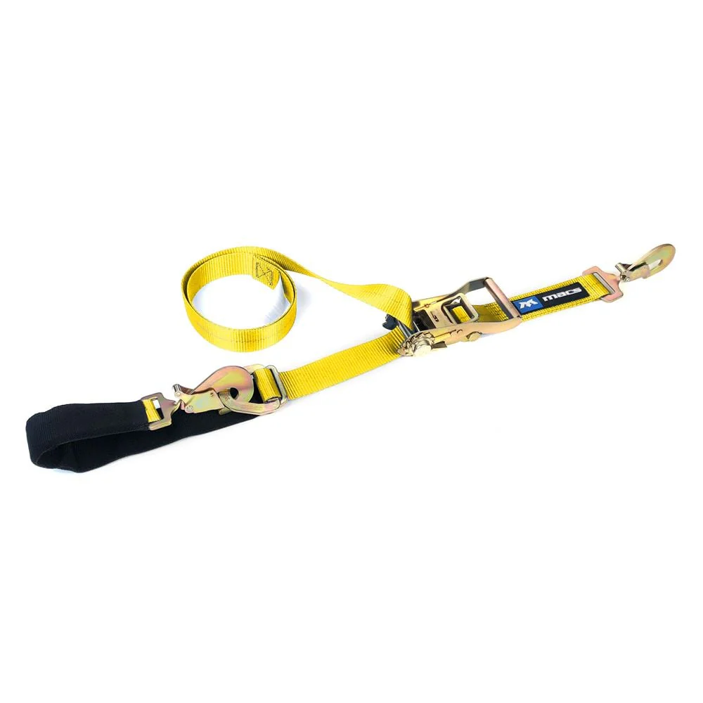 Mac's Tie Downs 2" Combination Axle Strap with Sewn Fixed End - Image 5