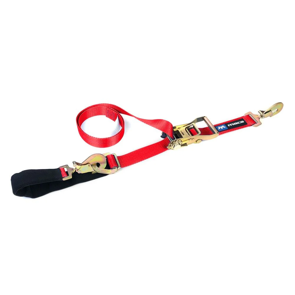 Mac's Tie Downs 2" Combination Axle Strap with Sewn Fixed End - Image 6