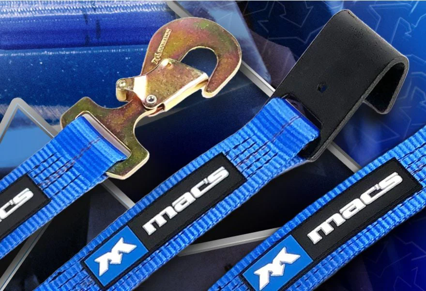 Mac's Tie Downs 26" to 32" Y-Strap with Flat Snap Hook - Image 4