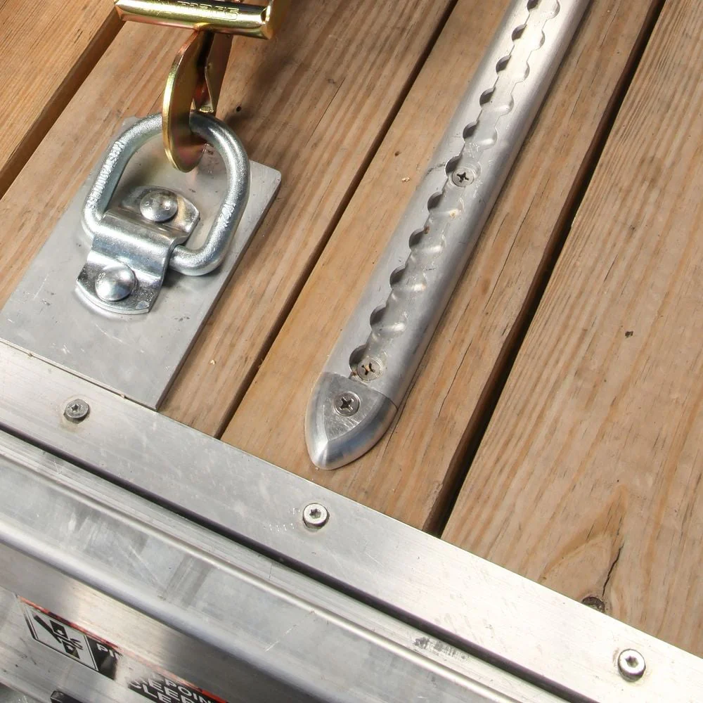 Mac's Tie Downs Arrowhead End Cap for Contoured Surface-Mounted VersaTie Track - Image 3