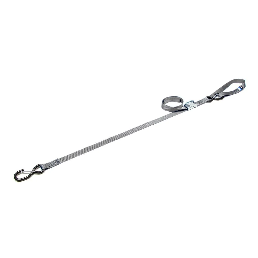 Mac's Tie Downs Motorcycle Cam Tie-Down Strap with Integrated Soft Loop S-Hook And Keeper - Image 9