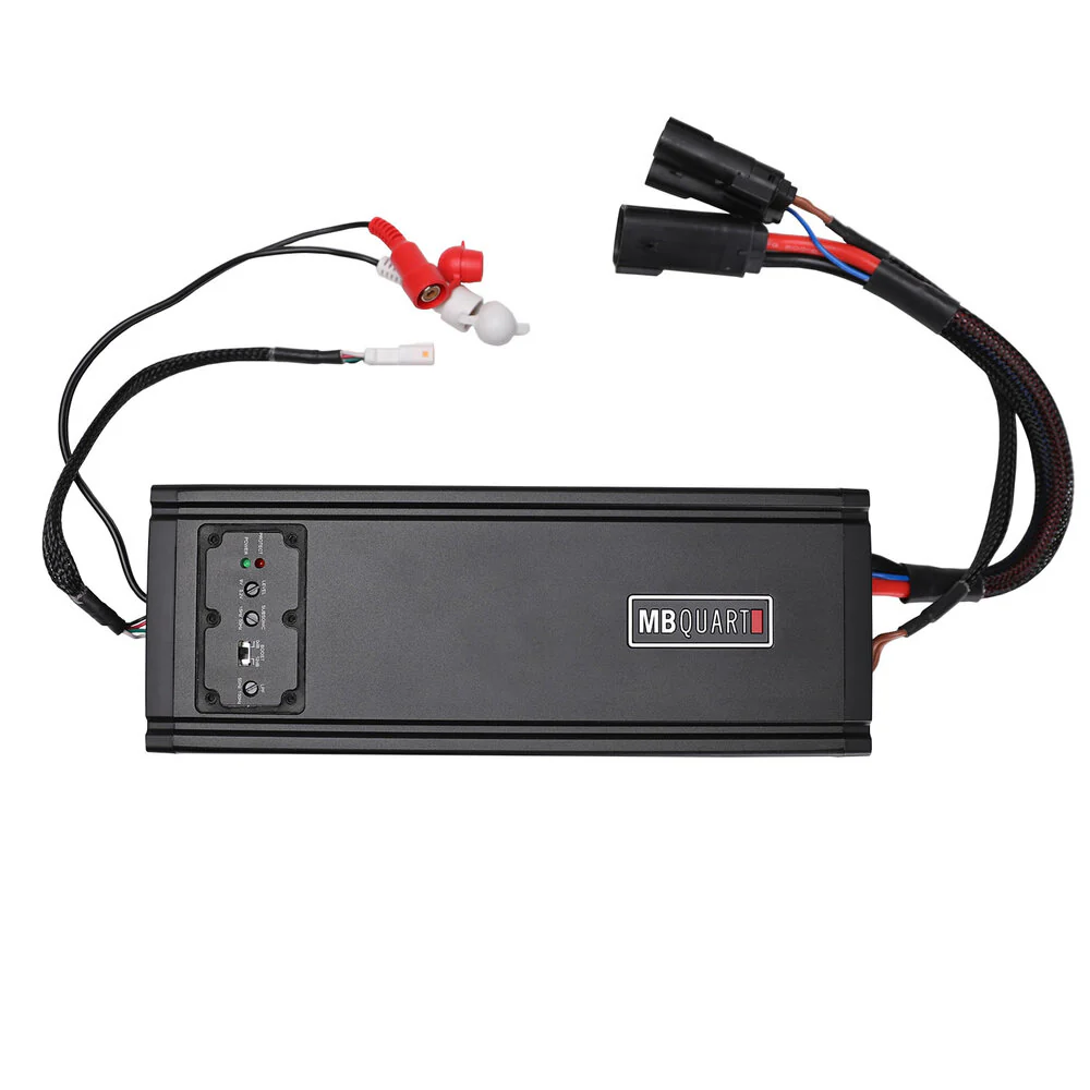 MB Quart Discus 600 Watt Waterproof Monoblock Amplifier w/ Bass Remote - Image 6