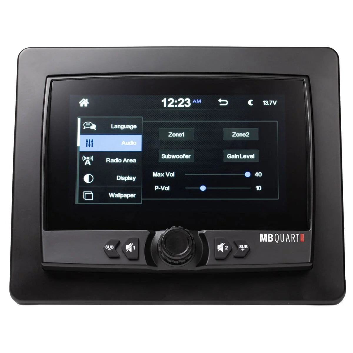 MB Quart GMR7V1 7-Inch Waterproof Touchscreen Car Play Source Unit - Image 8