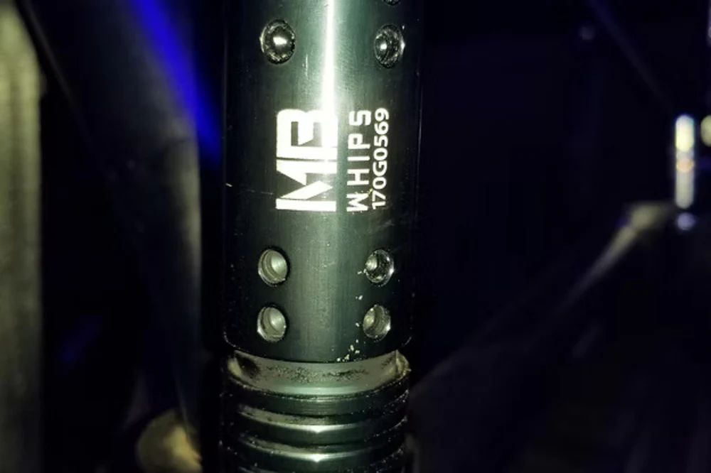 MB Whips 48" Day Whip With Quick Release and Base - Image 3