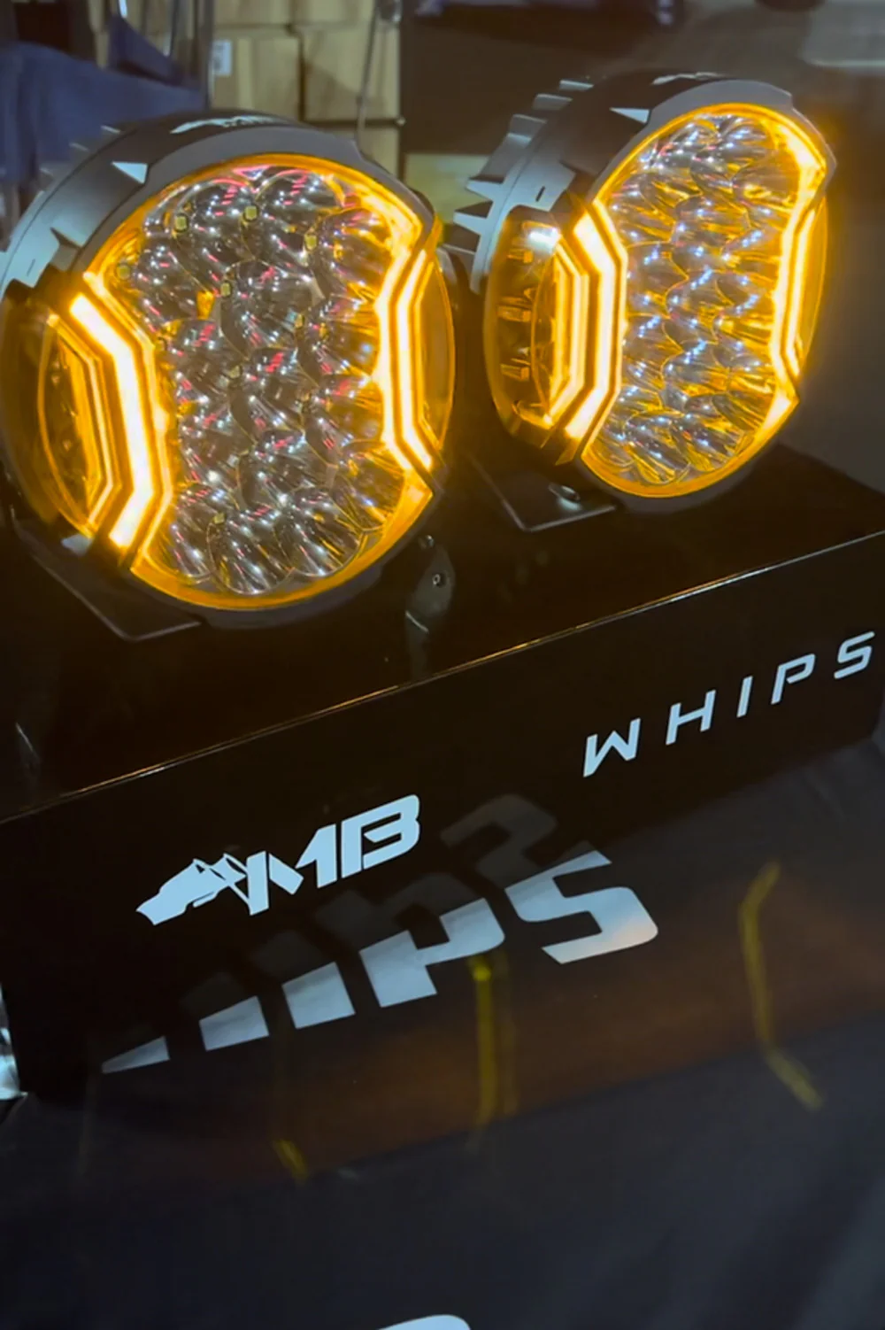 MB Whips Illuminator Pro Wide Shot Pod - Pair