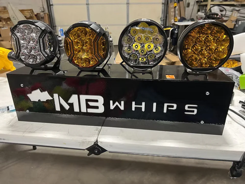 MB Whips Illuminator Wide Shot Pod - Pair