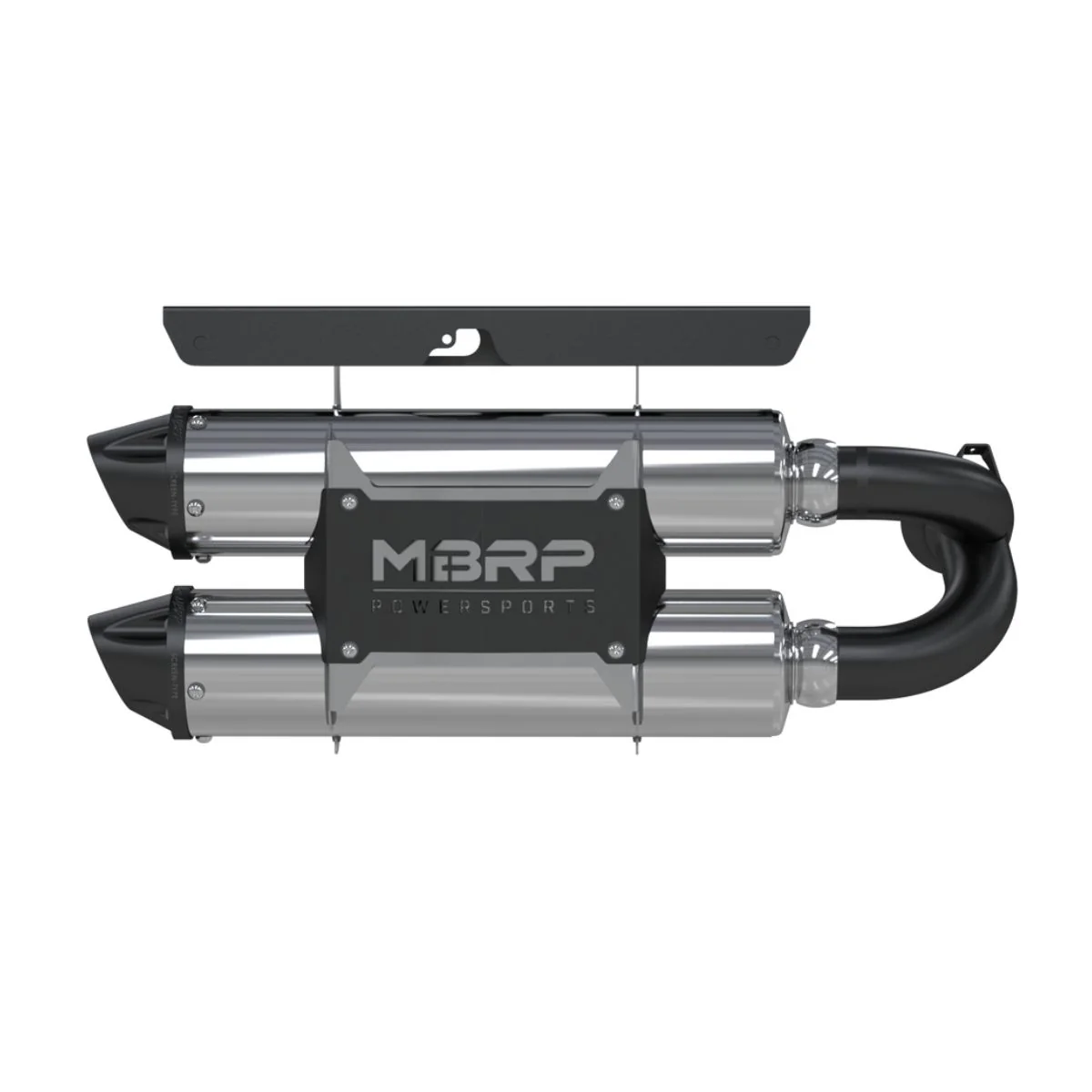 MBRP '14 Polaris RZR XP 1000 Performance Series Straight Core Aggressive Slip-On Exhaust