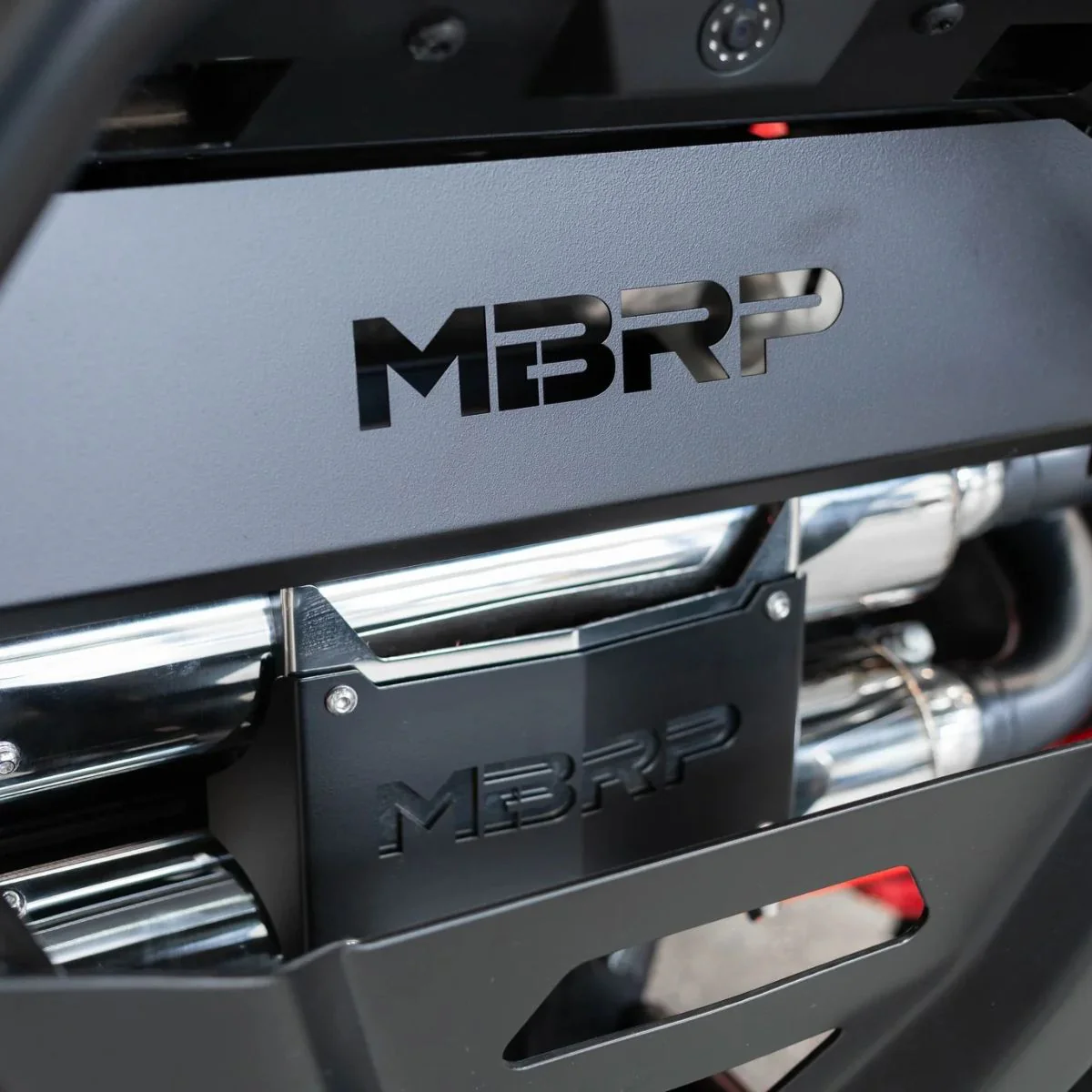 MBRP '20-'26 Polaris RZR Turbo R/Pro XP/S Aggressive Performance Series Straight Core Slip-On Exhaust - Image 4