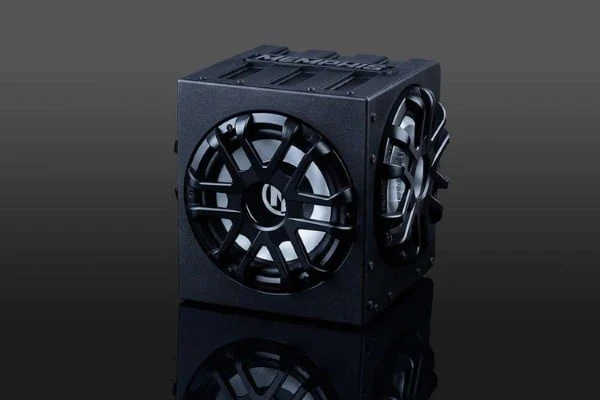 Memphis Audio 10" Marine Subwoofer Enclosure w/Dual Passive - Selectable 2/4 ohm - Image 9
