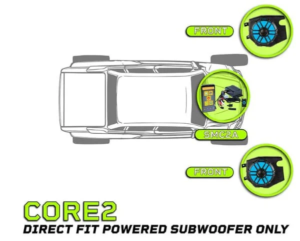 Memphis Audio Honda Talon CORE 2 Audio Kit - Image 2
