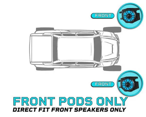 Memphis Audio Polaris General Front Pods (Pair) - Image 2