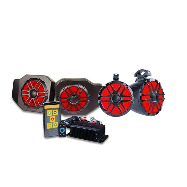 Memphis Audio Polaris Ranger CORE 4 Audio Kit (2018 and Newer) - Image 3