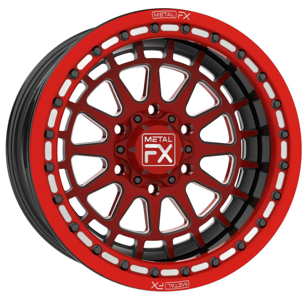 MetalFX 17" Outlaw 6R Forged 3-Piece Beadlock - Custom