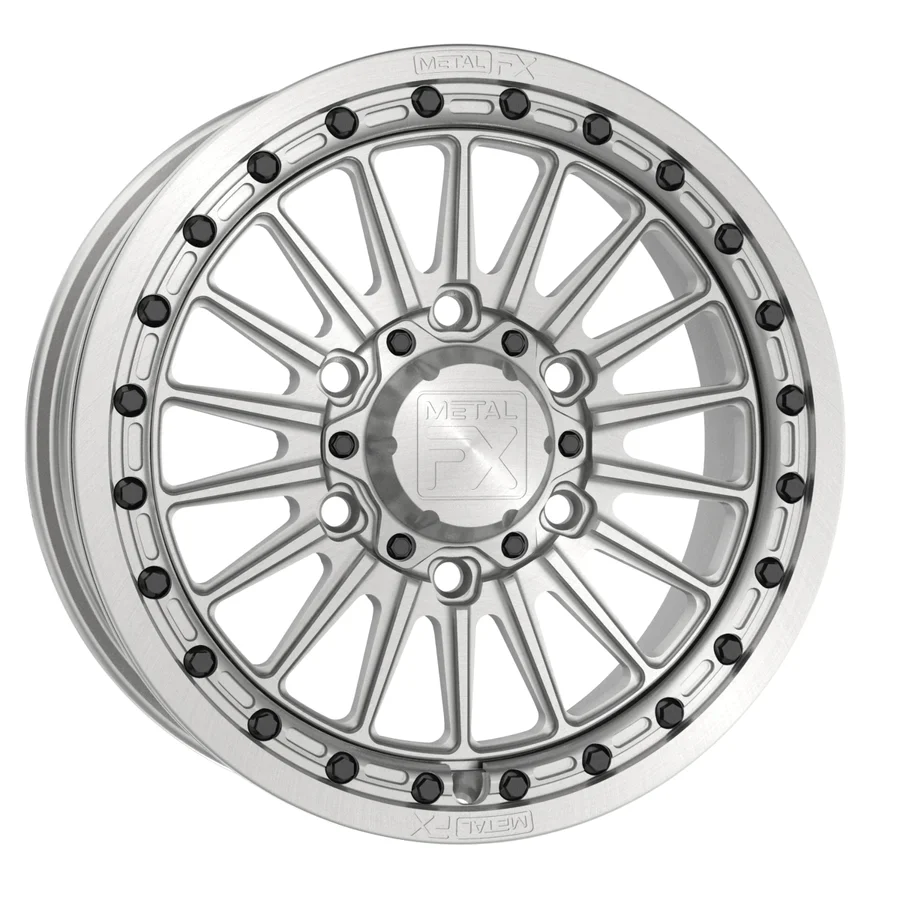 MetalFX Delta 6R 15x6 Forged Monoblock Beadlock - Raw