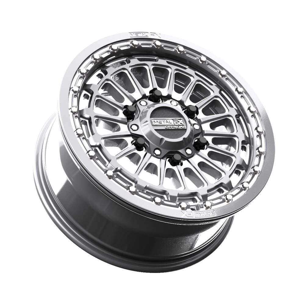 MetalFX Delta 6R Beadlock (6 Lug) - Gunmetal Contrast Cut - Image 5