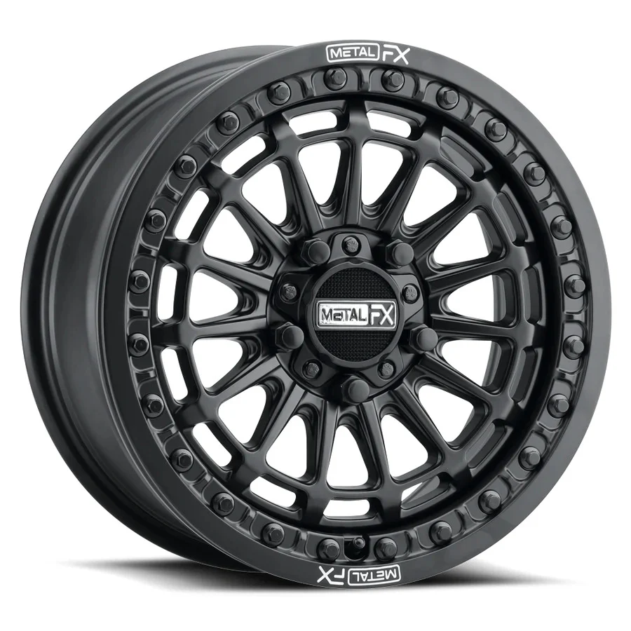 MetalFX Delta R Black Beadlock & Maxxis Carnivore Radial Wheel & Tire Kit - Image 6