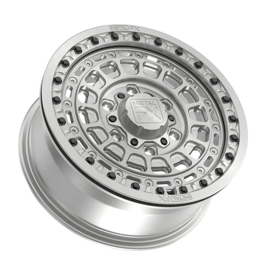 MetalFX Hitman 6R 15x6 Forged Monoblock Beadlock - Raw - Image 2