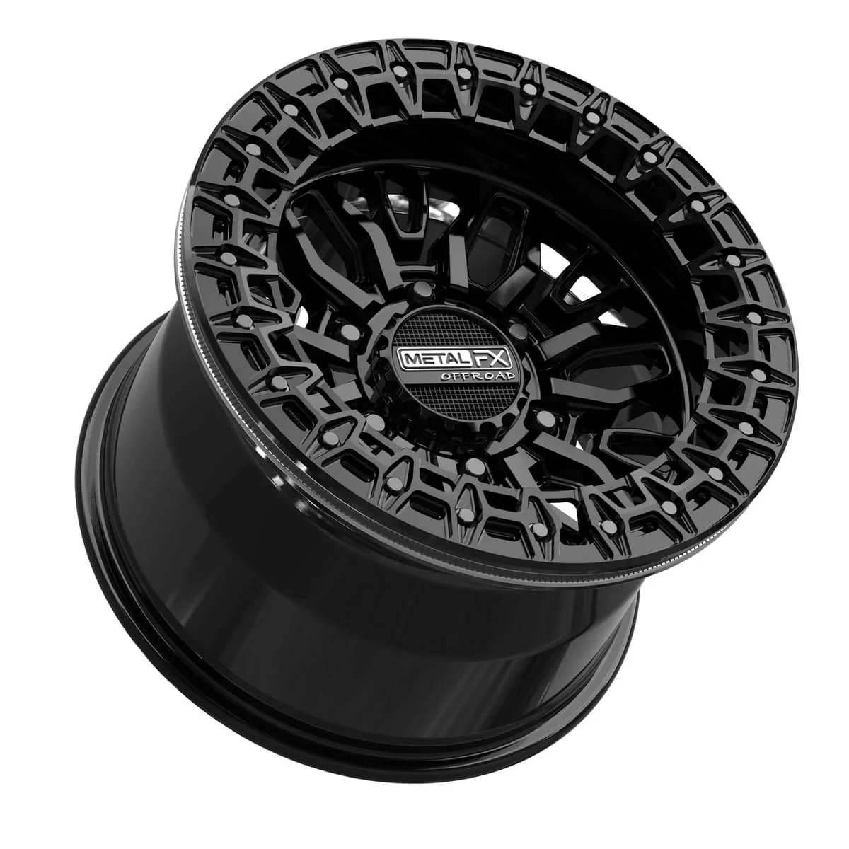 MetalFX Mayhem 6R Beadlock - Gloss Black - Image 4