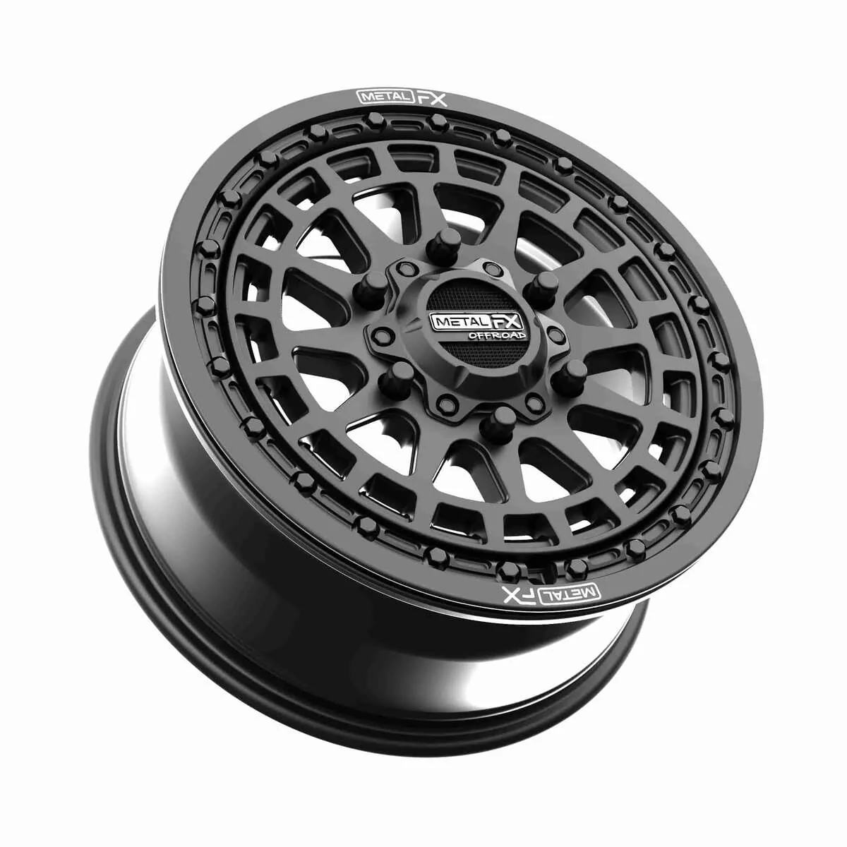 MetalFX Outlaw 6R Beadlock Satin Black - Image 2