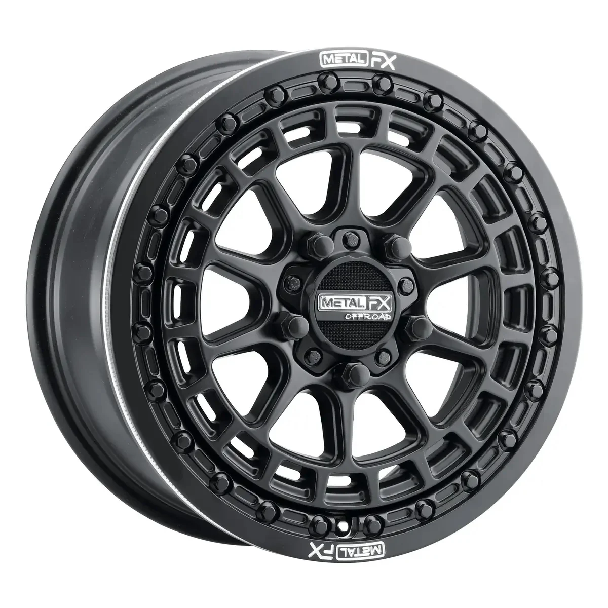 MetalFX Outlaw R 15x7 Beadlock & Maxxis Carnivore Radial Wheel & Tire Kit - Image 2