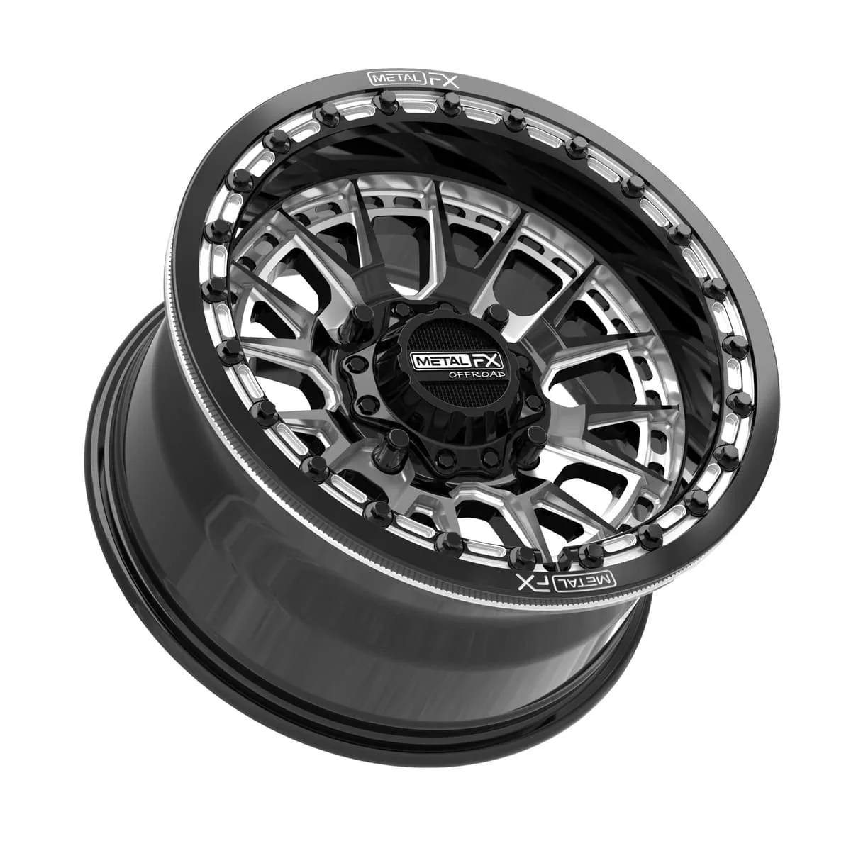 MetalFX Slayer Beadlock - Gloss Black Contrast Cut - Image 4
