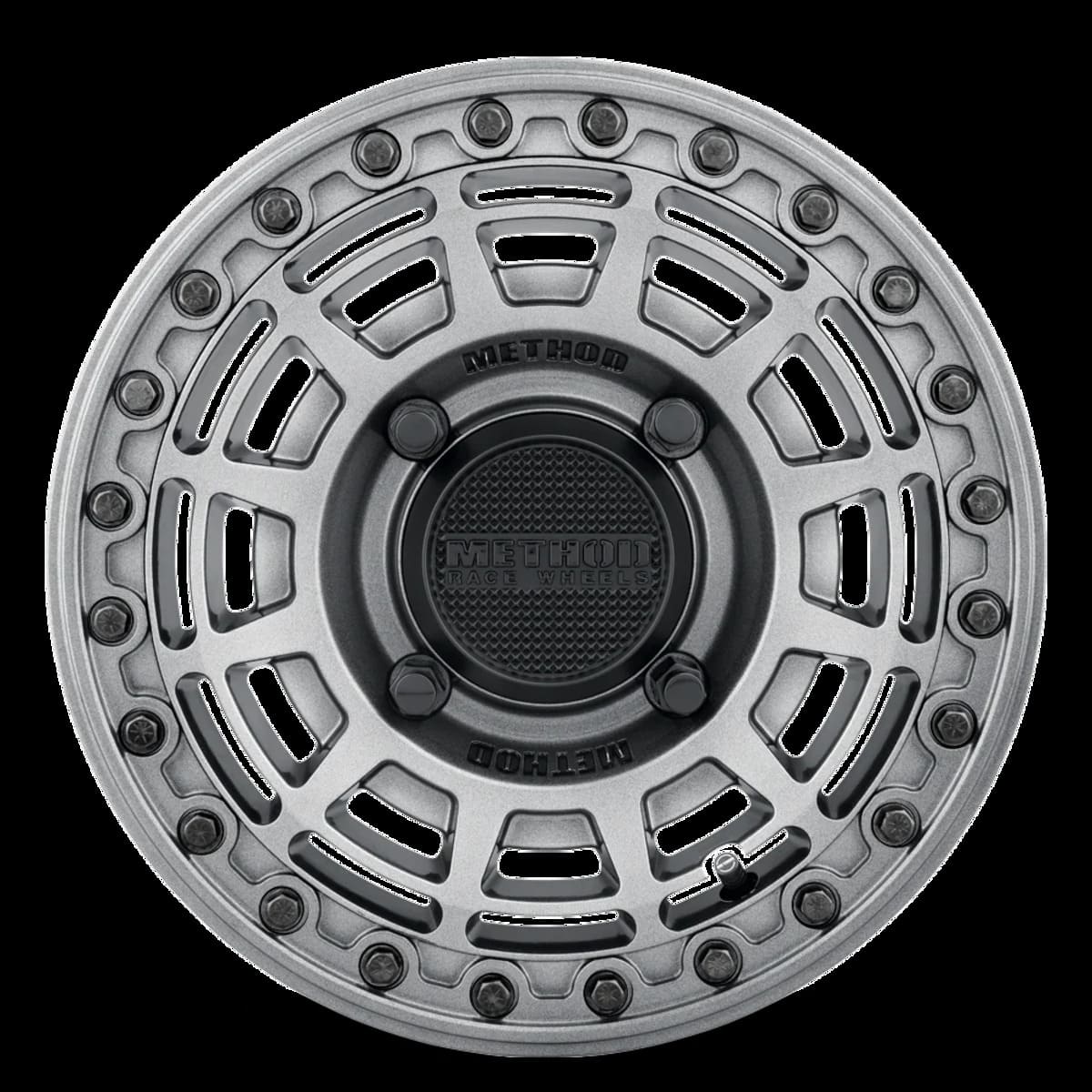 Method 415 UTV Beadlock Wheel - Gloss Graphite with Gloss Graphite Ring - Image 7