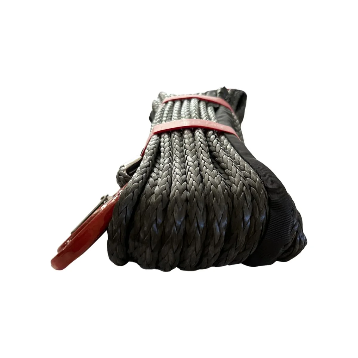 Mojab Off-Road 3/8" x 85' Synthetic Winch Rope with Forged Winch Hook - Image 5