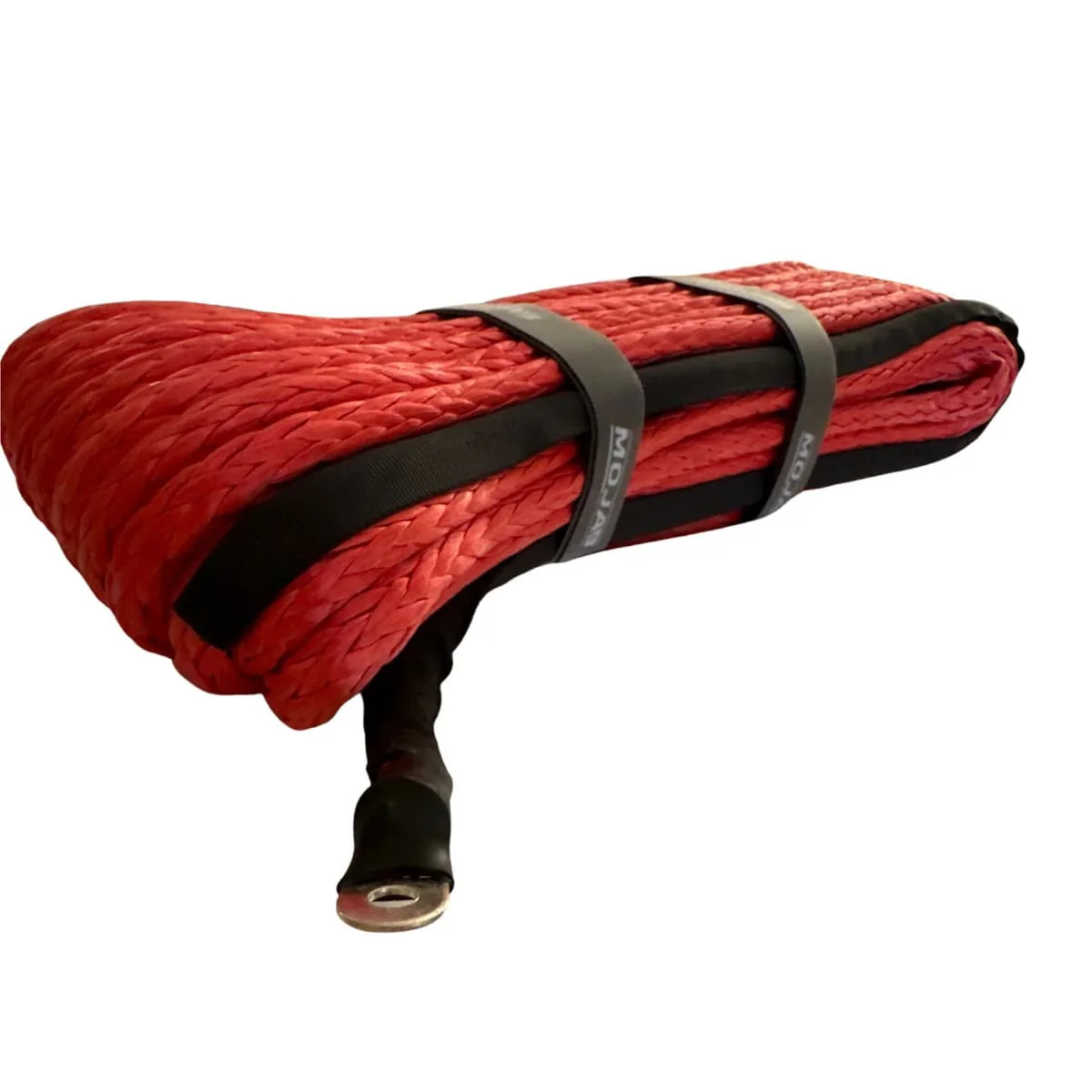Mojab Off-Road 3/8" x 85' Synthetic Winch Rope with Forged Winch Hook - Image 7