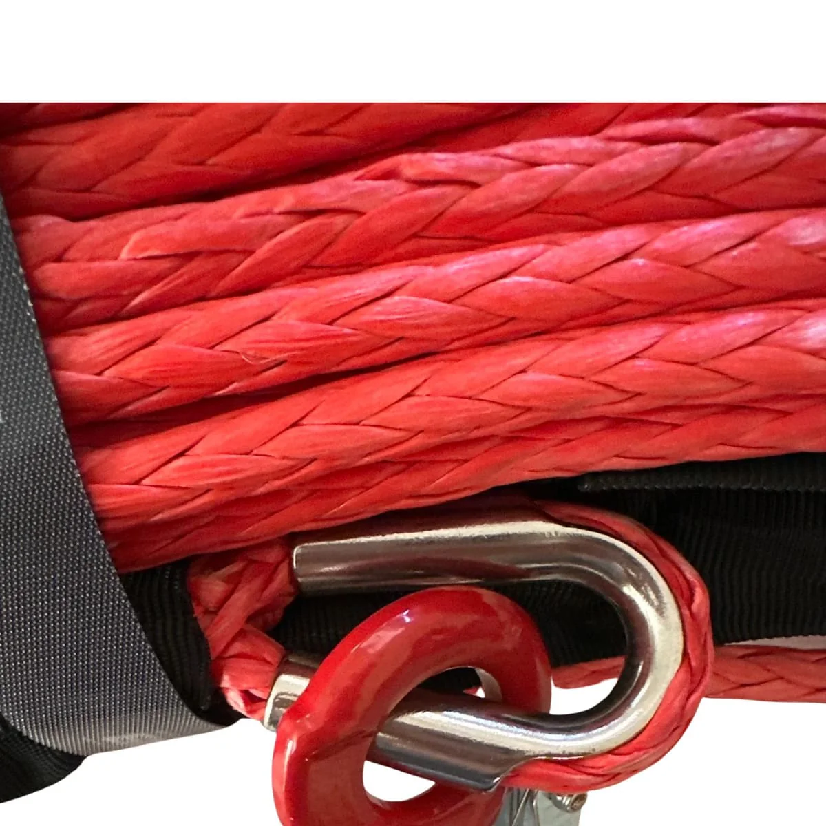 Mojab Off-Road 3/8" x 85' Synthetic Winch Rope with Forged Winch Hook - Image 8