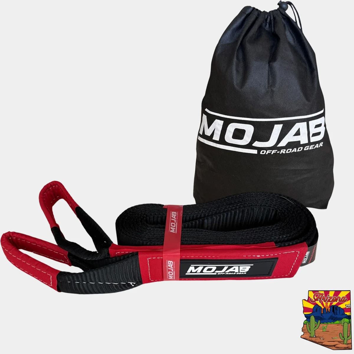 Mojab Off-Road 3" x 20' Tow Strap / Winch Strap - Image 3