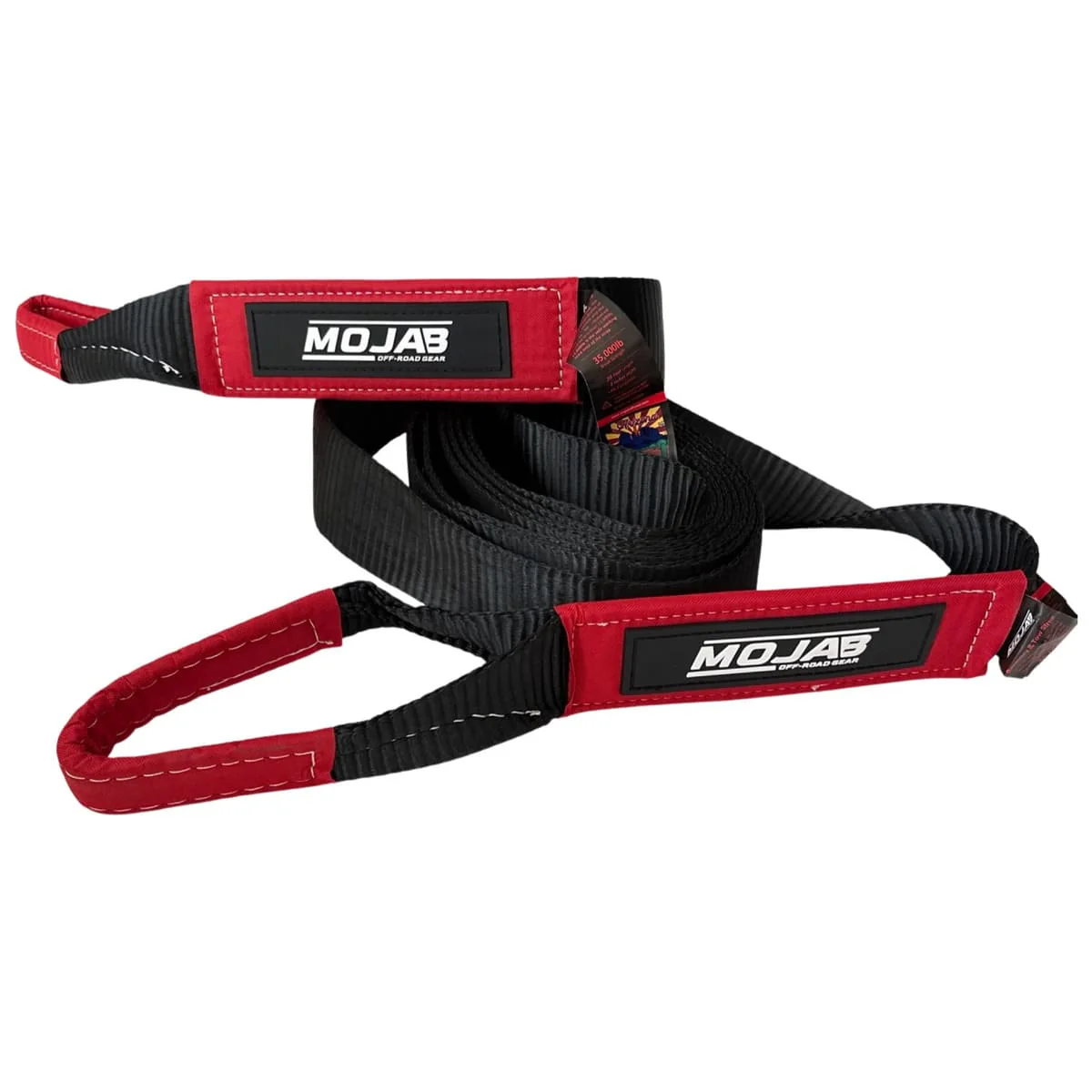 Mojab Off-Road 3" x 20' Tow Strap / Winch Strap - Image 4
