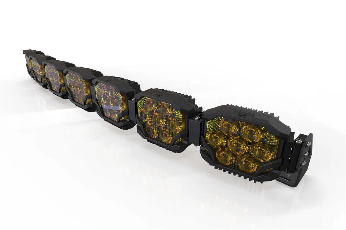 Morimoto Triple Row Banger Bar off Road LED Light Bar - 7 Pod / 50.5” - Image 6