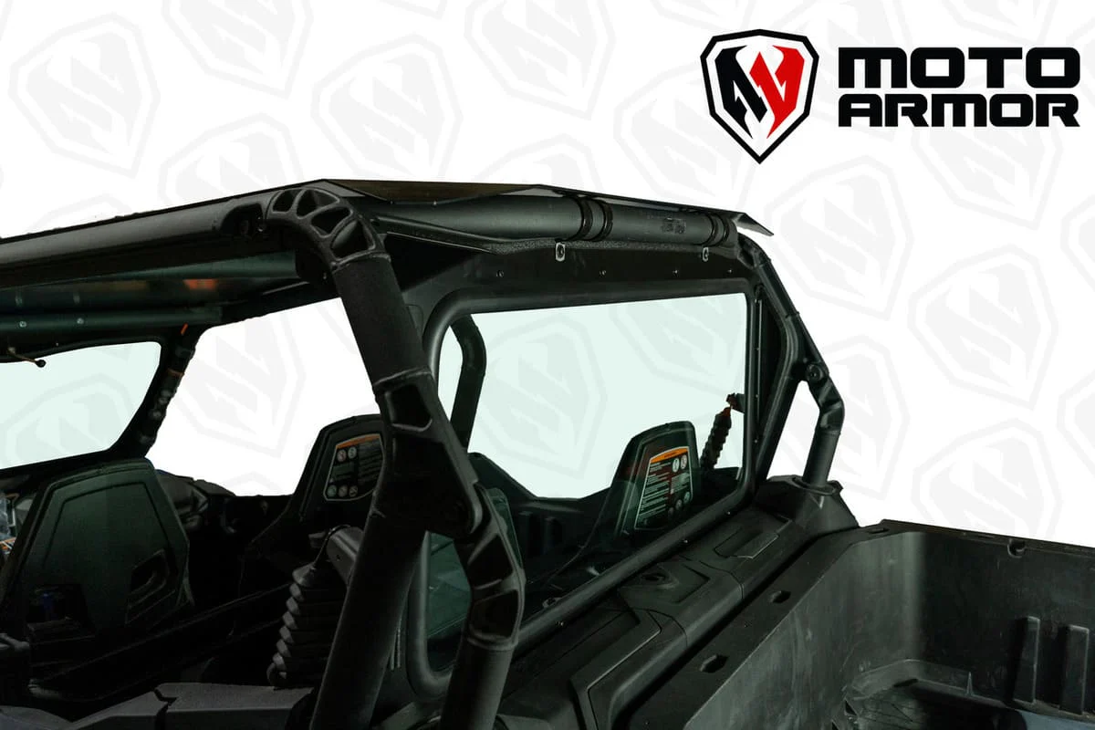 Moto Armor Can-Am Commander & Maverick Trail/Sport Rear Glass Window/Windshield - Image 4