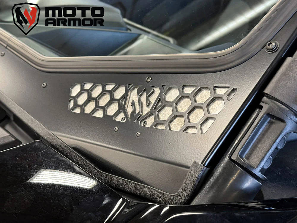 Moto Armor CFMoto ZForce 950 Full Glass Windshield - Image 3