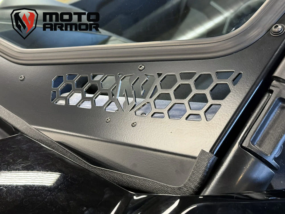 Moto Armor CFMoto ZForce 950 Full Glass Windshield - Image 4