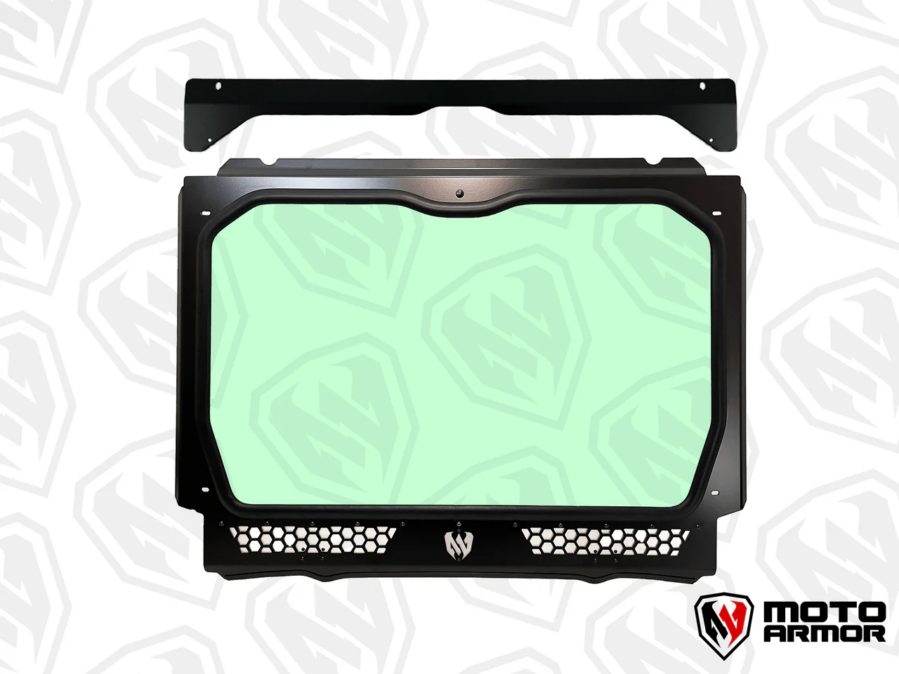 Moto Armor Pro R 4 Seat Full Glass Windshield - Image 3