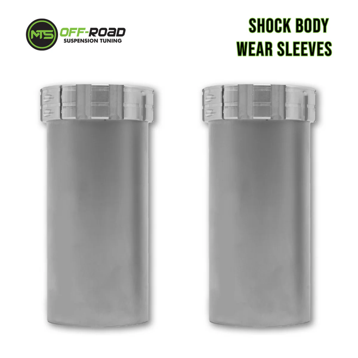 MTS Off-Road Shock Body Wear Sleeves w/ Crossover Rings
